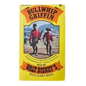 Bullwhip Griffin Vintage Paperback by Sid Fleischman Walt Disney 1971
